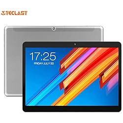 Teclast M20-(Phablet4G Tablet 10.1 Pulgadas, Deca-Core,Android 8.0 MT6797,4GB RAM+64GB eMMC ROM,Cámaras Dobles,Tarjetas Dobles, Dual WiFi) Platino