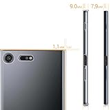 kwmobile Hülle für Sony Xperia XZ Premium - TPU Silikon Backcover Case Handy Schutzhülle - Cover klar Transparent - 