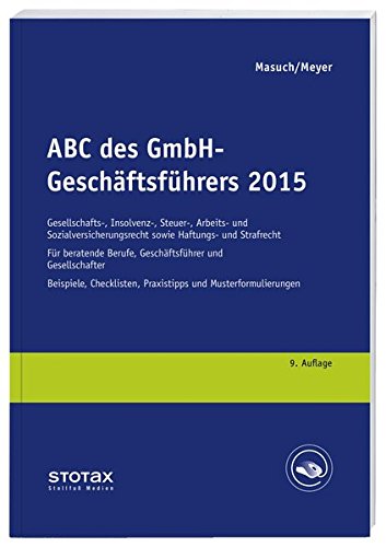 ABC des GmbH-Geschäftsführers 2015