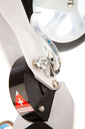 Micro Tretroller Weiß mit 200 mm Rollen - 5