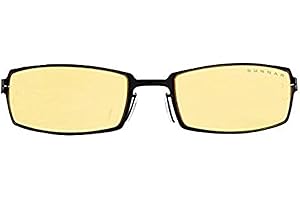 Gunnar Optiks - PPK/Onyx, Lunettes anti lumière bleue, Gaming, Bureau, Anti fatigue, filtration lumière bleue de 65%, 100% UV, 1 GAMING & ESPORT Noir