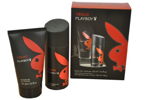 Playboy Vegas Gift Set includes Deo Body 150 ml/ Shower Gel 150 ml