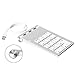 Produktbild Tastatur, USB 3.0 Finanz Numerische Tastatur Multifunktions-Computer-Hub-Kartenleser Buchhaltungstastatur 18 Taste - Silber