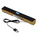 Produktbild Tonsee Portable USB Mini Lautsprecher Musik Player für Computer Desktop PC Laptop Notebook,gold