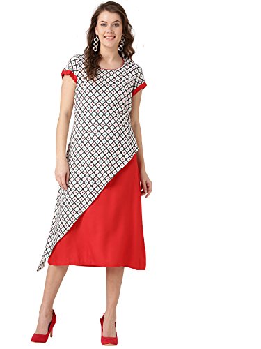 Jaipur Kurti Women's Synthetic A-Line Maxi Dress