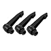 Produktbild Sourcingmap a15072100ux0137 M10 x 15 mm Gewinde 80 mm langem Hebel-Verstellbare Spann – Schwarz (3-teilig)