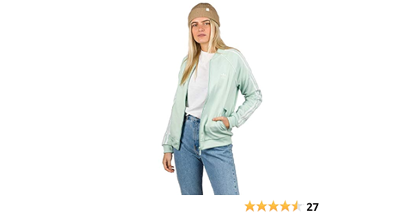 Adidas ED7590 Women's Sweat Jacket Mint Green - green clair, size: 36 :  Amazon.de: Clothing
