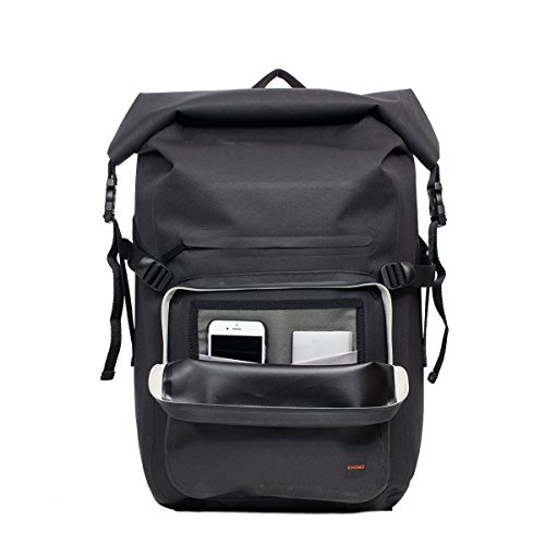 Knomo 44-401-BLK Thames Hamilton Roll Top Rucksack 39,6 cm (15,6 Zoll) schwarz