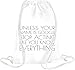 Produktbild Stop Acting Like You Know Everything Funny Slogan Drawstring bag