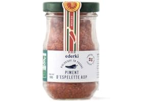 Ederki Piment d'Espelette AOP Biologique en Poudre 50 g