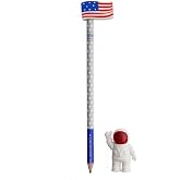Legami ASTRO0001 To The Moon And Back eraser and pencil set
