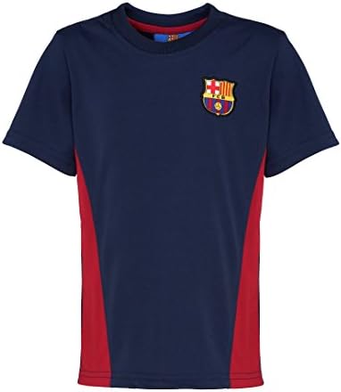 Official Football Merch Kids Of601 Barcelona Fc T-Shirt Navy 6-7