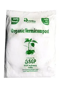 JiMMy Organic Vermicompost Powered with Neem, 5kg Pack