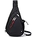 Produktbild FREEMASTER Sport Rucksack Schultertasche für Wandern Camping Radfahren Schule Klein (Schwarz)
