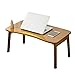 Produktbild TH Multifunktions-Faltbarer Laptop Tisch Notebook Tisch Laptop Portable Bett Schreibtisch (größe : 70 * 42 * 31cm)