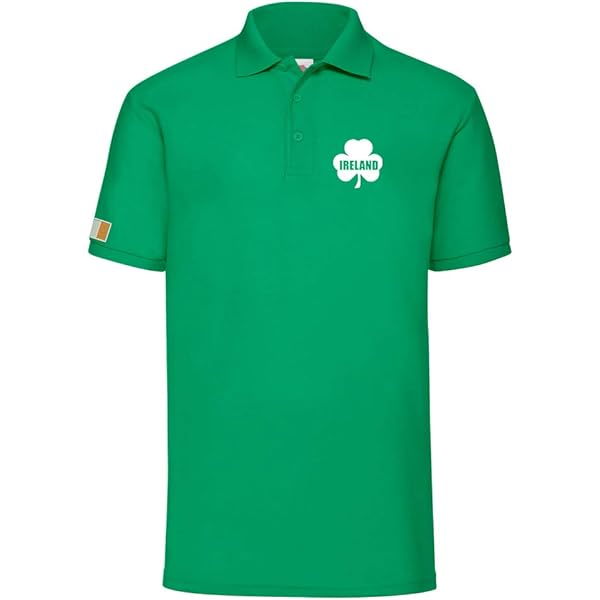 Baseball Cap With Half Green, Half Black With Embossed Ireland And Shamrock Crest At Men's Clothing Store - View #3