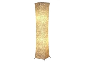 FELiCON miękka lampa podłogowa nowoczesny design tkanina LED lampa stojąca lampa podłogowa z tkaniną abażur i 2 żarówki do salonu - 130 cm wysokości lampa do sypialni pokoju ciepła