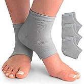 WEPTIX® Silicone Gel Heel Socks for Dry Hard Cracked Heel Repair Pad, Swelling & Pain Relief, Cushion Support, Foot Care, Ank