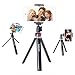 Produktbild Fantaseal® Smartphone Tripod Ständer Smartphone Tischstativ Reise Tragbar Outdoor Dreifuss Stative + Handy Klemmhalter für für samsung Halterung samsung Klemmhalterung samsung Klemm Halter Clip Clamp für samsung c9 pro c5 pro galaxy s8 s7 s7 edge s6 s6 edge s5 note 5 note 4 note 3 a9 a8 a7 a5 a5 u.s.w.