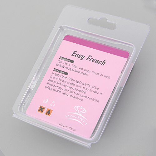 MAKARTT® 9 Größen Acrylic Nagel Cutters Smile Linie Einzelner Tips Scheider Nagel Gel Einfach Perfekt Frankzösisich Smiley Nagelkunst Hilfsmittel – Für Nail Salons & DIY - 8