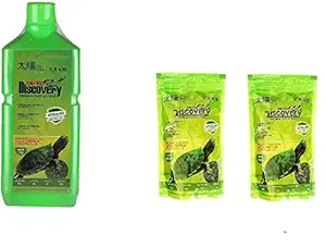 Aquosis Taiyo Plus Discovery Turtle Food 1 Kg + 2 x 100g Packs Combo