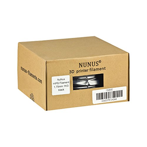 NuNus HIPS Filament 1kg für 3D Drucker MakerBot RepRap MakerGear Ultimaker uvm. - 3