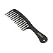Scunci Girls and Womens Wide Tooth Prepare Comb in Black