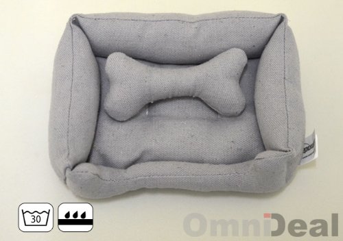 13884-Pet-Bed-Sissy-Grey-aprox-165-x-13-x-6-cm