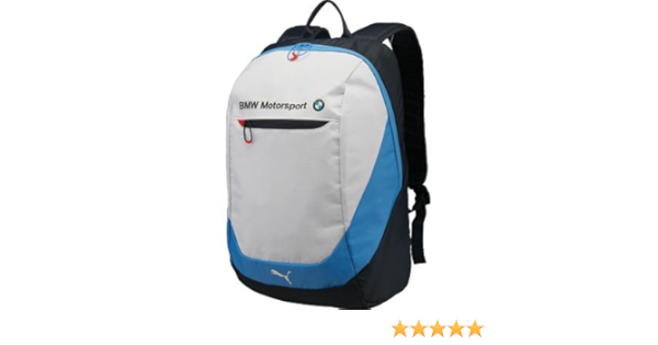 puma bmw backpack white