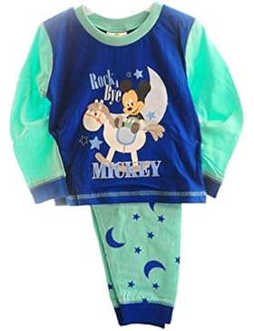 Baby Pyjama Schlafanzug SET 62 68 74 80 86 Shirt Hose Blau