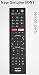 Produktbild New Sony TV-Fernbedienung rmf-tx200e Voice-Suche mit Netflix und Voice Mikrofon Taste für 4 K TV BRAVIA Android 2016 TV fw-85 X d8501 kd-55 X D9305 65 x D9305 65 x d7504 65 x D7505 xbr-43 X 800D