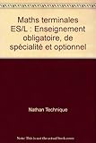 Image de Maths terminales ES/L : Enseignement obligatoire, de spécialité et optionnel