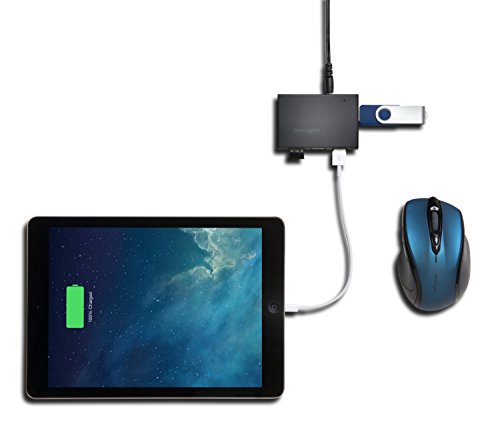 Kensington USB 3.0 Hub mit Ladefunktion (4-Port) schwarz - 2