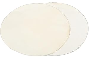 BESTonZON 2pièces Peau De Tambour Traditionnelle Peau De Chèvre Pour Réparation Et Amélioration Instruments Musique Accessoire Pour Tambours Africains Et Djembés