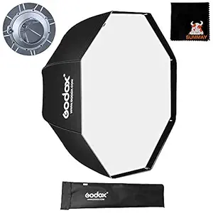 Godox 120cm Octagon Umbrella Softbox Bowens Mount for Studio Monolight Flash Portrait Photography