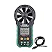 Produktbild Baoblaze LCD Digital Windmesser Anemometer Windmessgerät Windgeschwindigkeit Test Temperatur Messgerät Temperaturerfassung mit USB-Kabel