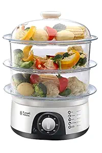 Russell Hobbs RFS800 - 800 Watt Food Steamer Steam Cooker with 2 Years Manufacturer Warranty