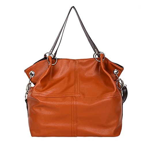 Preisvergleich Produktbild TUDUZ Damen Splice Leder Schultertasche mit Umhängetasche Designer Handtasche