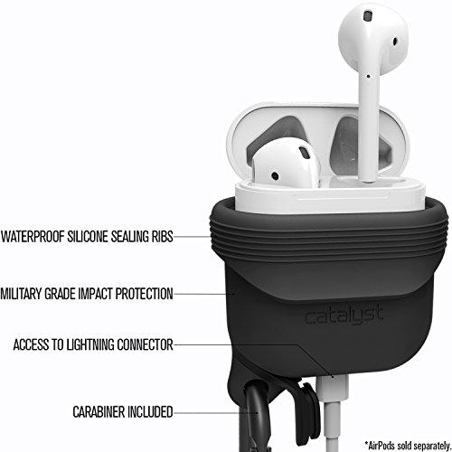 Catalyst Apple Airpods Anti-Choque Caso Impermeable  Gris sideral 