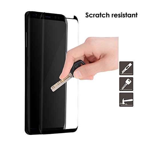 Samsung Galaxy S8 Displayschutzfolie, Otao [case-friendly Version] 3D Curve Passform klar gehärtetem Glas Displayschutzfolie für Samsung S8 Displayschutzfolie - 3