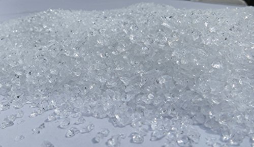 Dekoeis, Deko Eiswürfel 2-4 mm, 1 kg, Winterdekoration, Eisimitat, natur, klar - 2