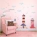 Produktbild Haipeiy Wand-Tattoo Wanddekoration Wandaufkleber Möwe Leuchtturm DIY Wandaufkleber PVC Tapete Poster Home Shop Windows Decals Decor Abnehmbare Hauptdekorationen