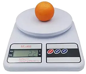 BREAZBELL Multipurpose Portable Electronic Digital Weighing Scale Weight Machine (10 Kg - with Back Light)