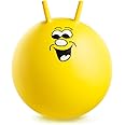 Toyrific | Jump N Bounce Space Hopper Retro Exercise Ball, Toothy, 20-24inch, Multiple Designs