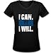 Produktbild Taiyan-JBJ Women's Roman Reigns I Can I Will Logo T-shirts V-Neck
