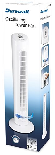 Duracraft Oszillierender Turmventilator, 4, DO1100E - 5