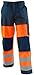 Produktbild Blakläder Arbeitshose Warnschutzhose Winterhose 1883, Farbe:orange/marine;Größe:48