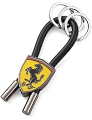 Llavero Scuderia Ferrari Oficial Scudetto Aros Negro