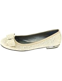 ROBERTO BOTELLA - <p>Zapato bailarina plano</p> - Color Metal - Talla 37