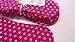 Easy Peasy Fleece Nappy Liners Pk 15 Bright Pink Spot